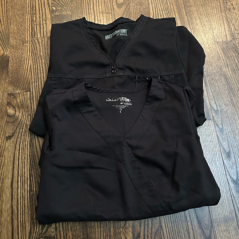 Grey's Anatomy Dark Scrub Tops Bundle